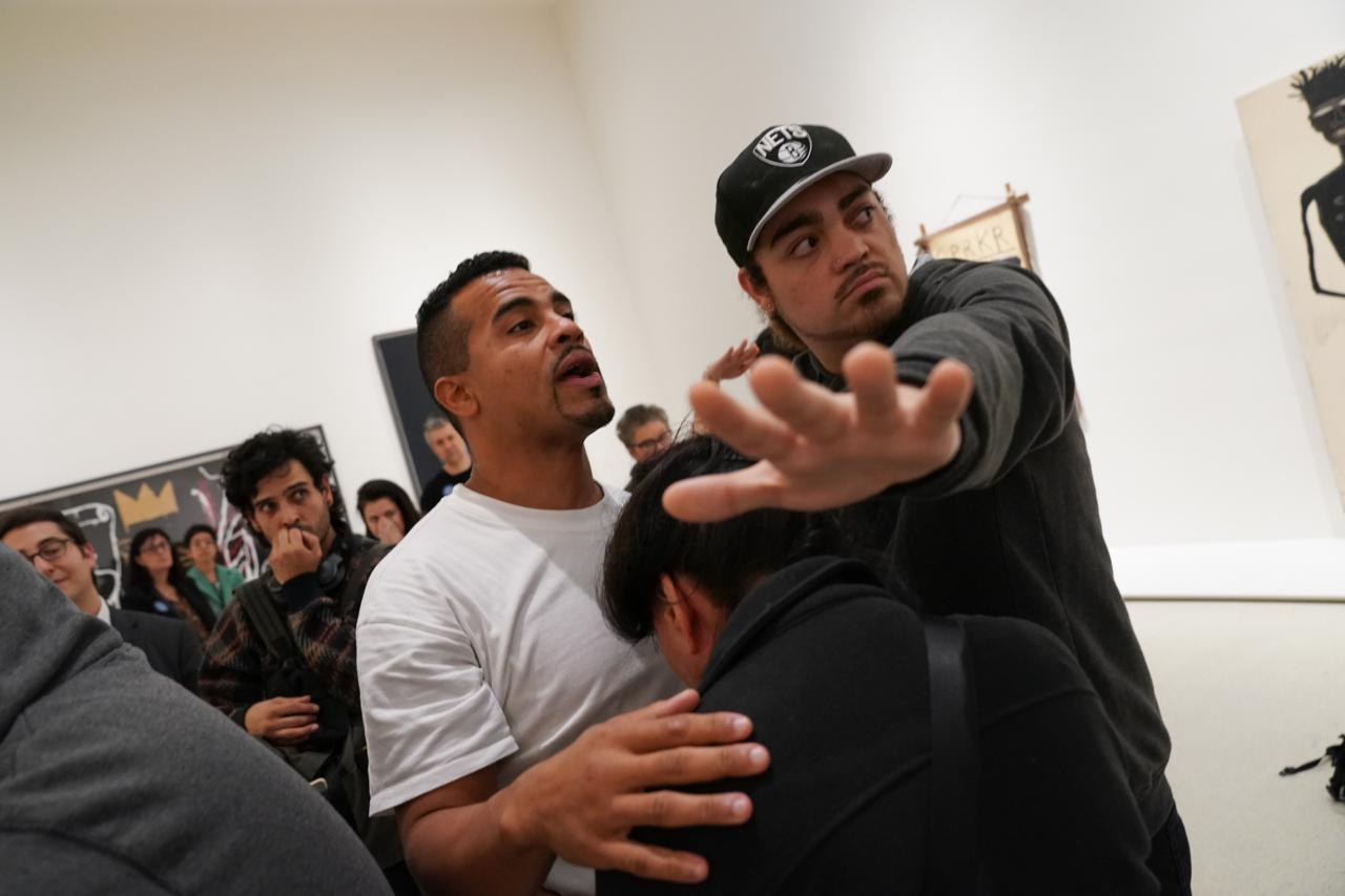 EyetoEye - Assembly Program, workshop & performance, Guggenheim, New York, NY, 10/29/19. Photo by Enid Alvarez. Courtesy of Guggenheim Museum