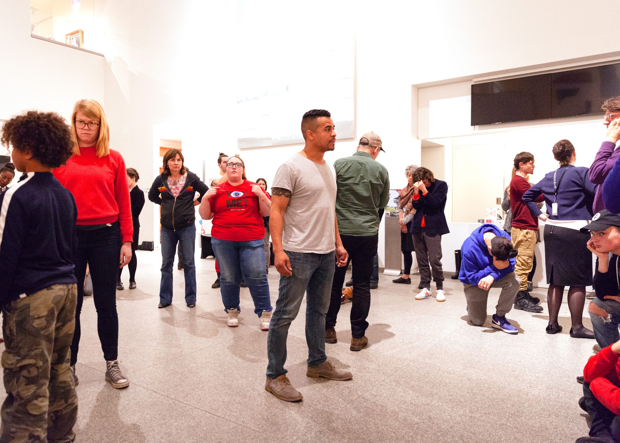 Assembly Program, workshop & performance, Portland Museum of Art, Portland, ME, 5/4/18. Photo courtesy of PMA